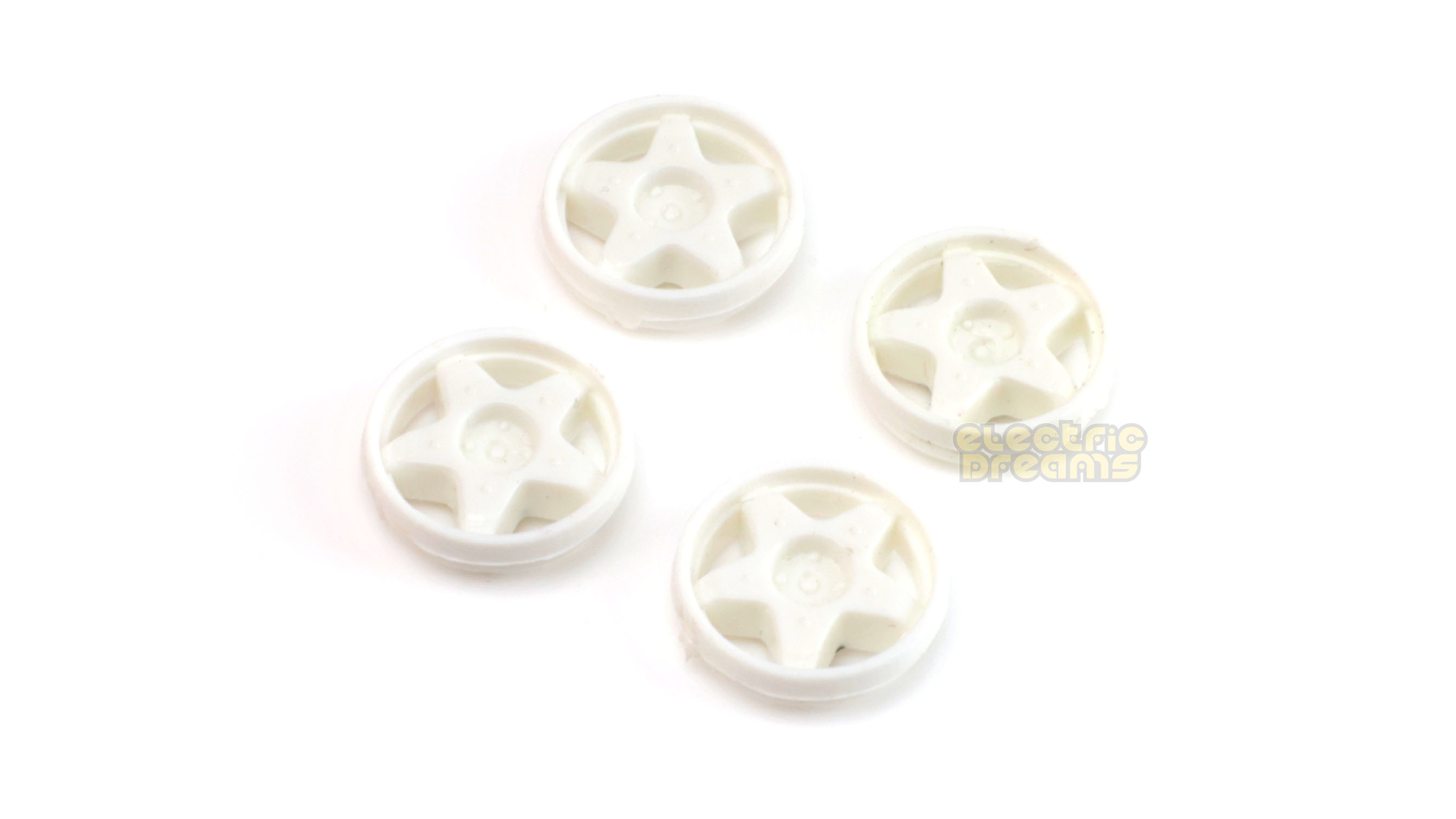 Team Slot T17007 - 17mm Pro Wheel Inserts - OZ Racing 5-Spoke - pack of 4